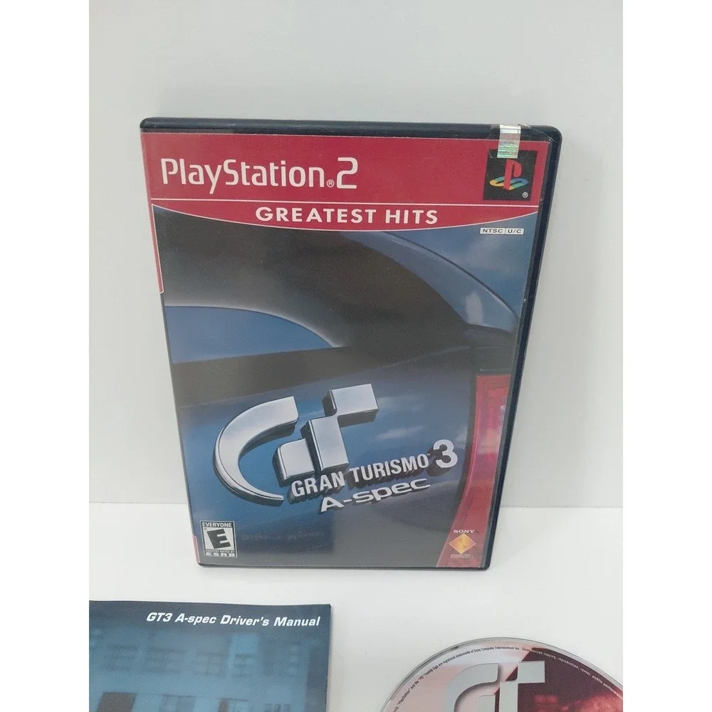 Gran Turismo 3 Sony PlayStation 2 PS2 Greatest Hits Complete W Manual